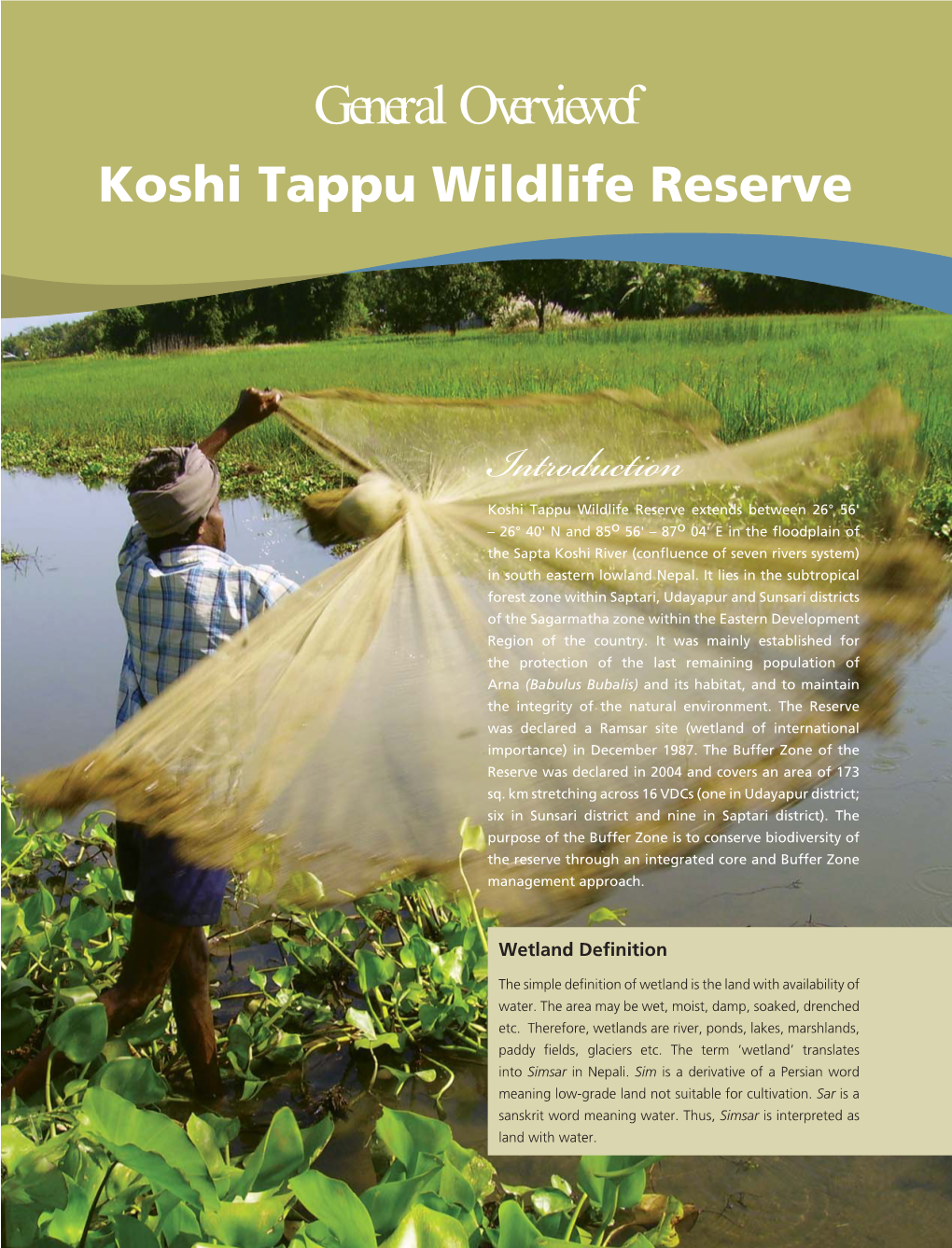 Koshi Wetland Newsletter (April 2008)