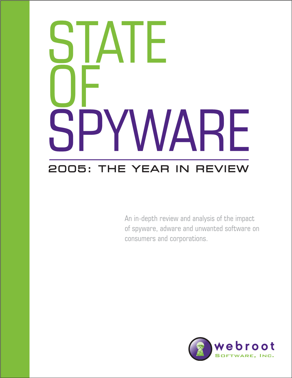 State of Spyware 2005