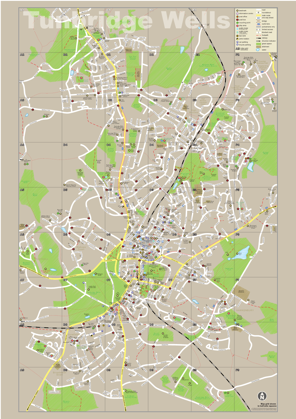 Town Map Oct 2013