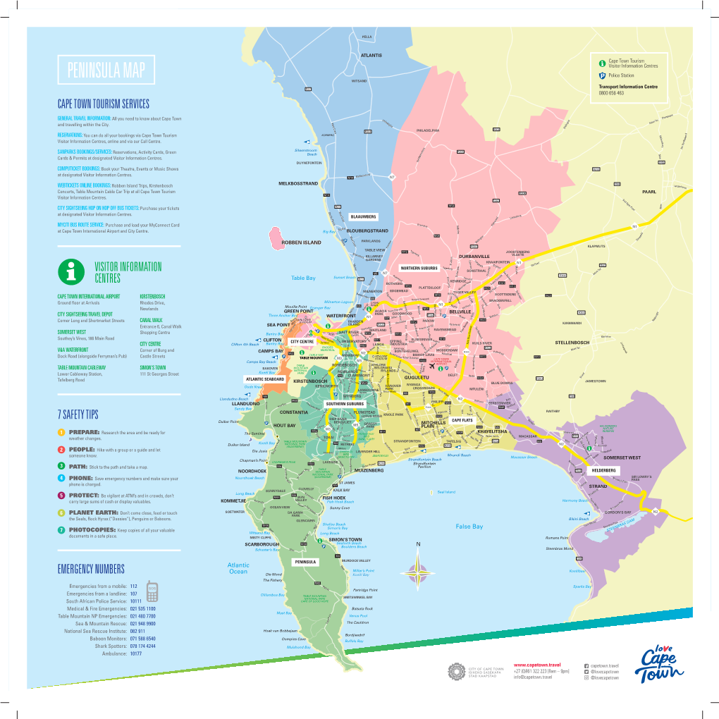 PENINSULA MAP Police Station WITSAND