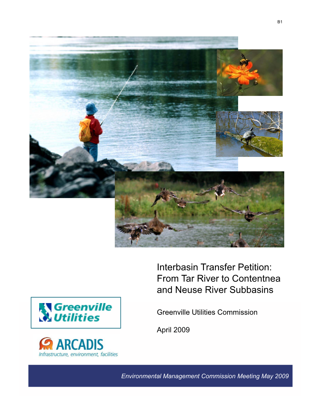 Interbasin Transfer Petition: from Tar River to Contentnea and Neuse River Subbasins