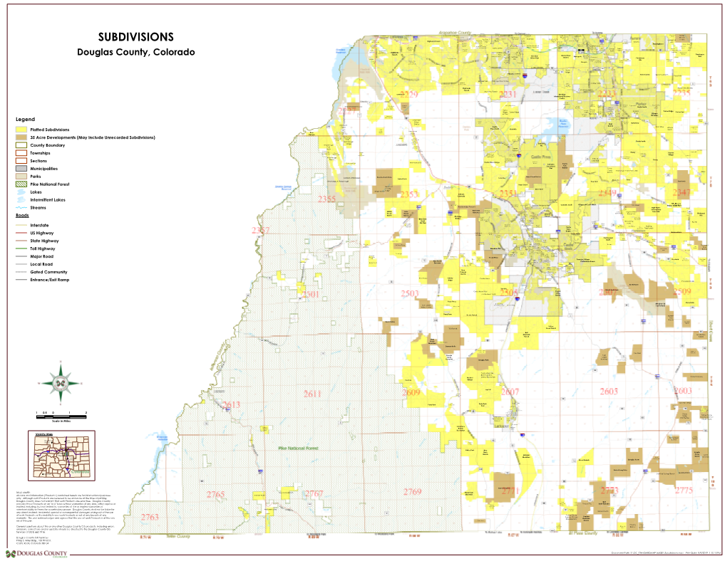 Subdivisions