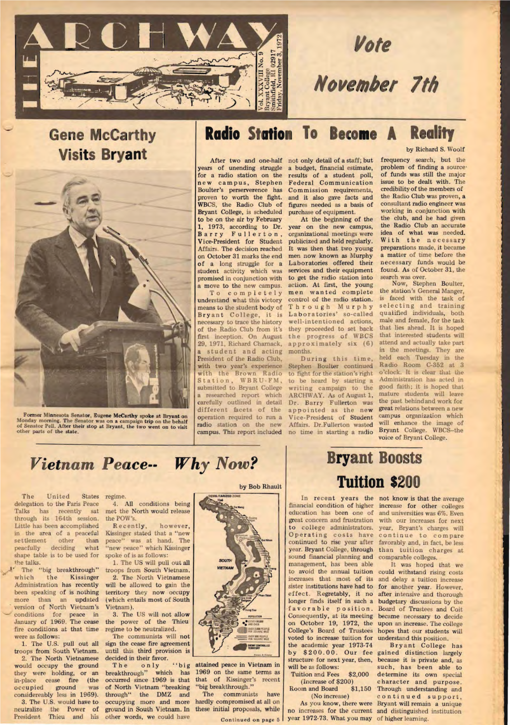 V. 38, No. 9, November 3, 1972