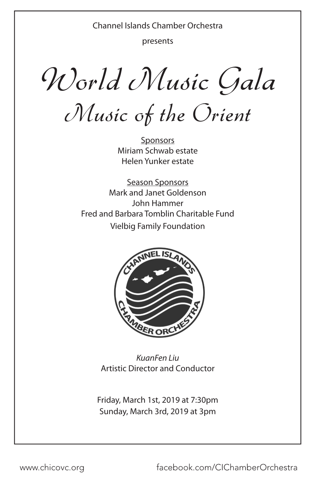 World Music Gala Music of the Orient