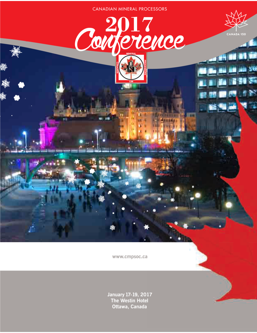 49Th ANNUAL CANADIAN MINERAL PROCESSORS CONFERENCE