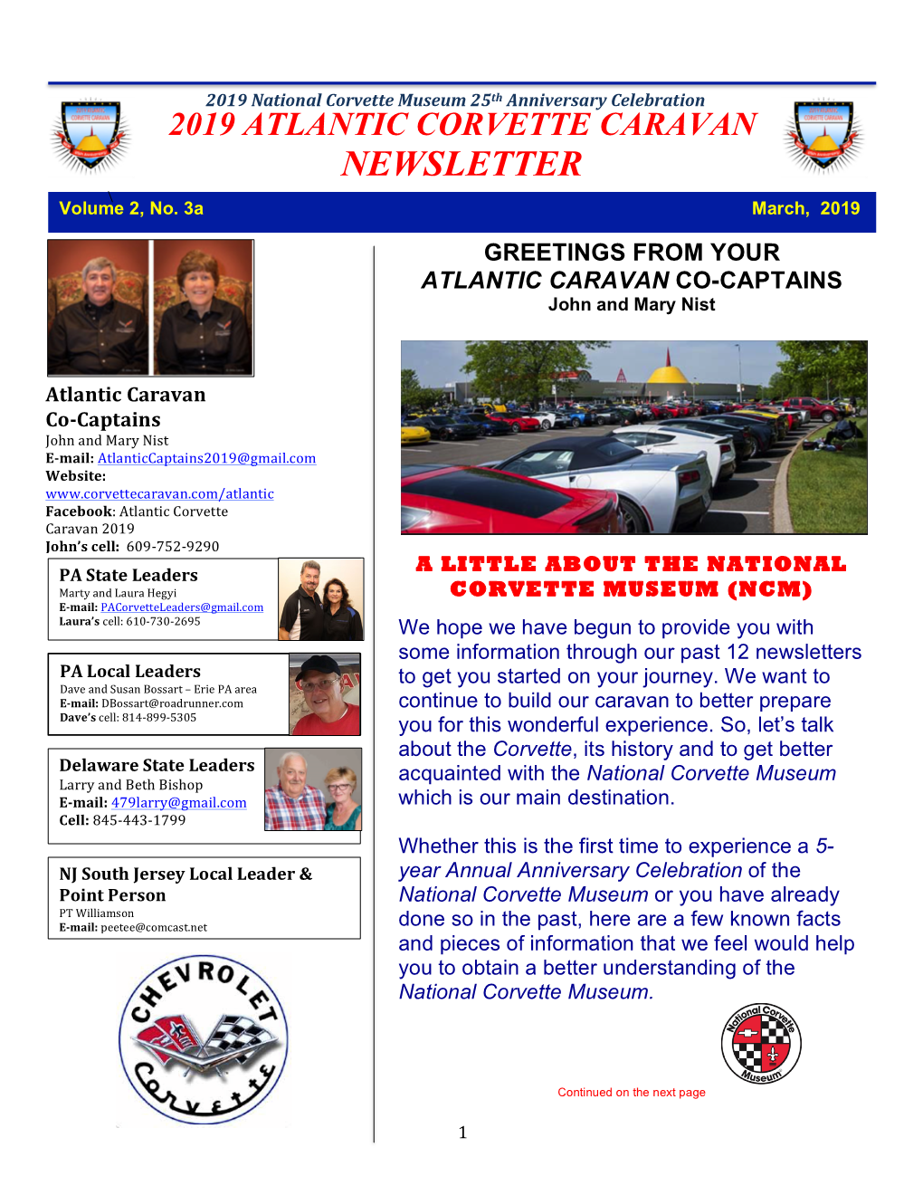 NEWSLETTER \ Volume 2, No