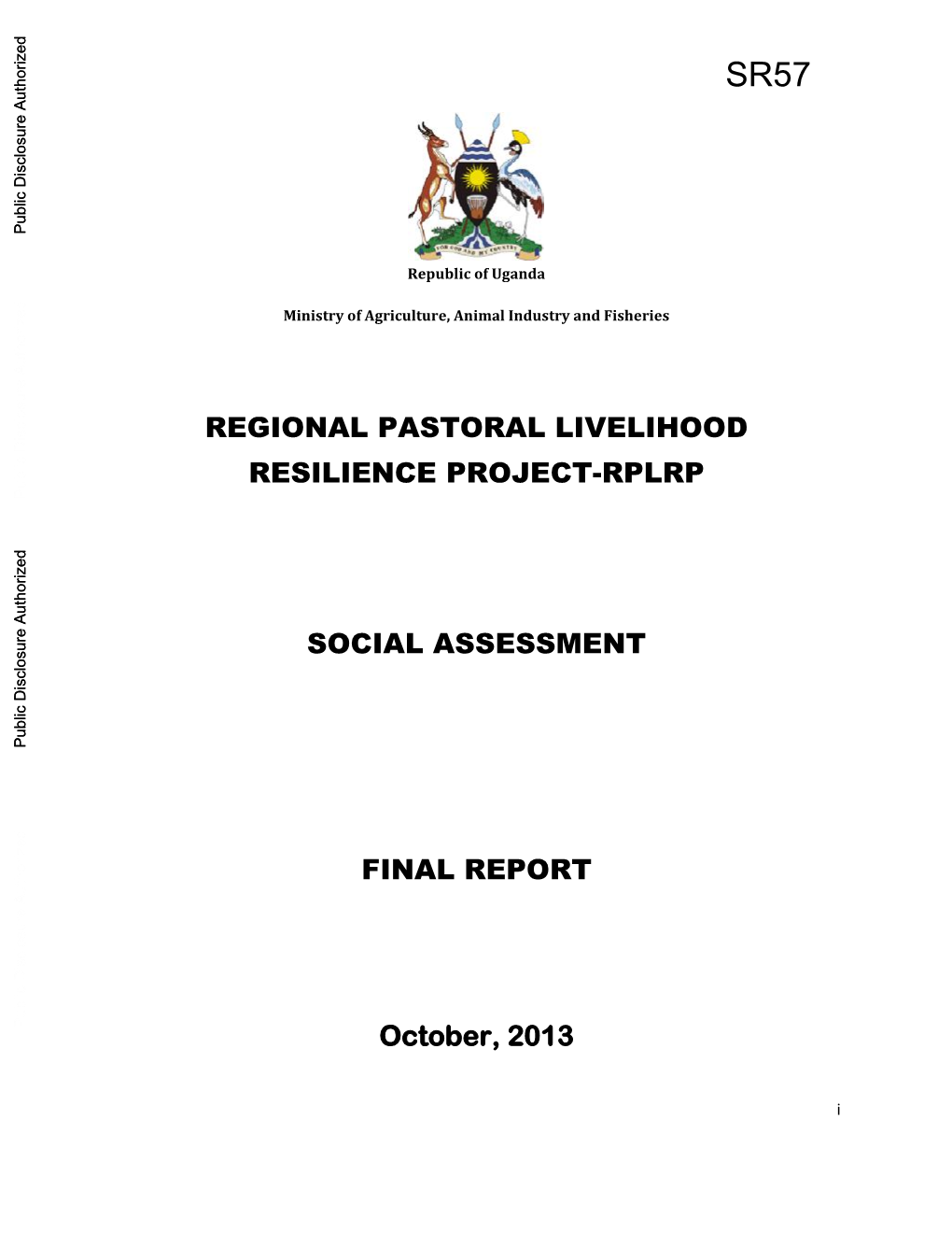 World Bank Document