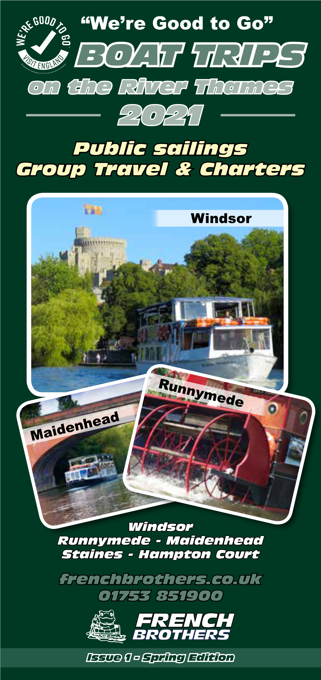 BOAT TRIPS on the River Thames 2021 Public Sailings Group Travel & Charters