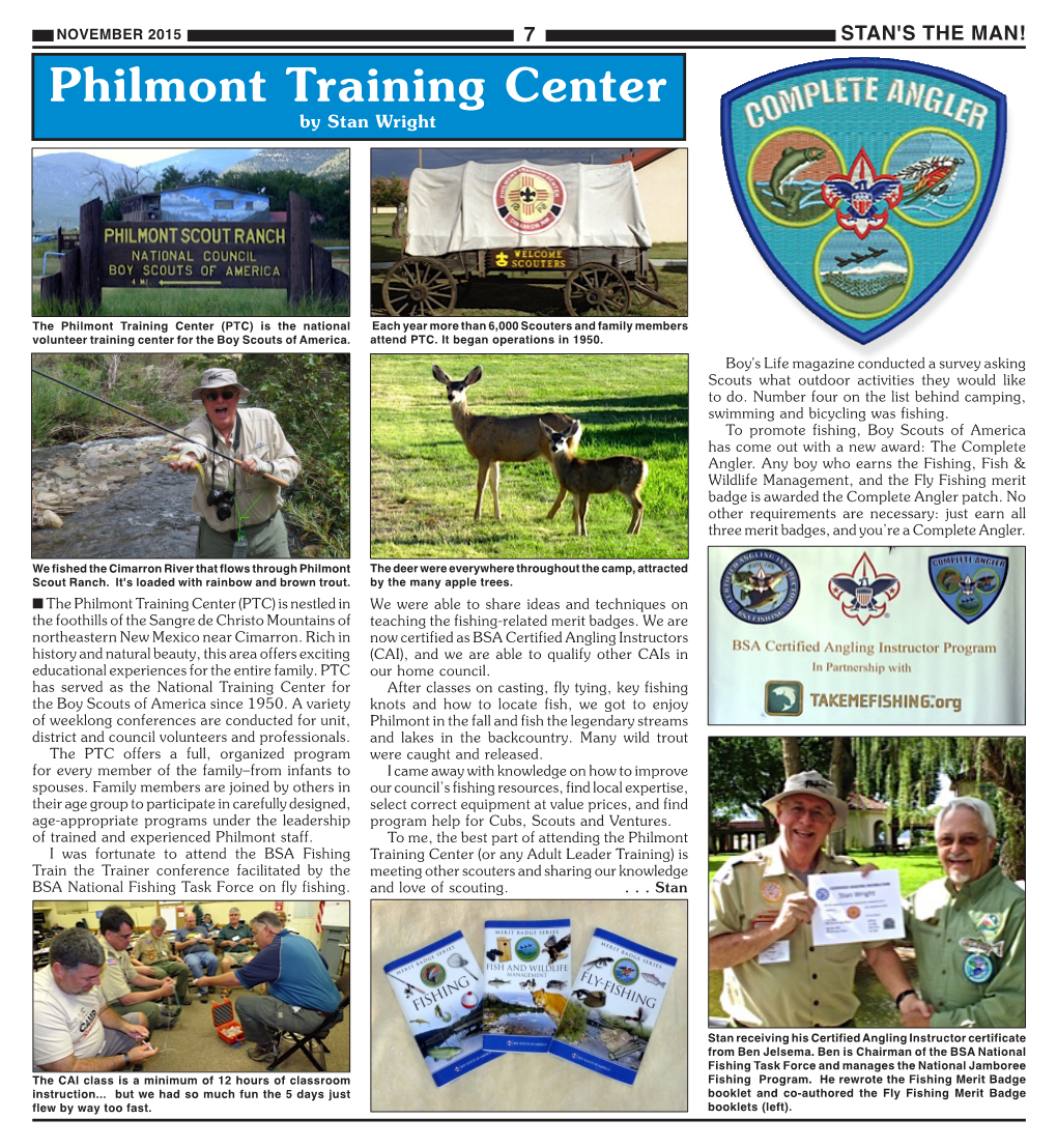 Philmont Training Center by Stan Wright