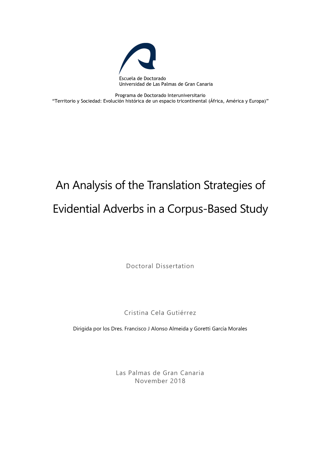 An Analysis of the Translation Strategies of Evidential Adverbs In