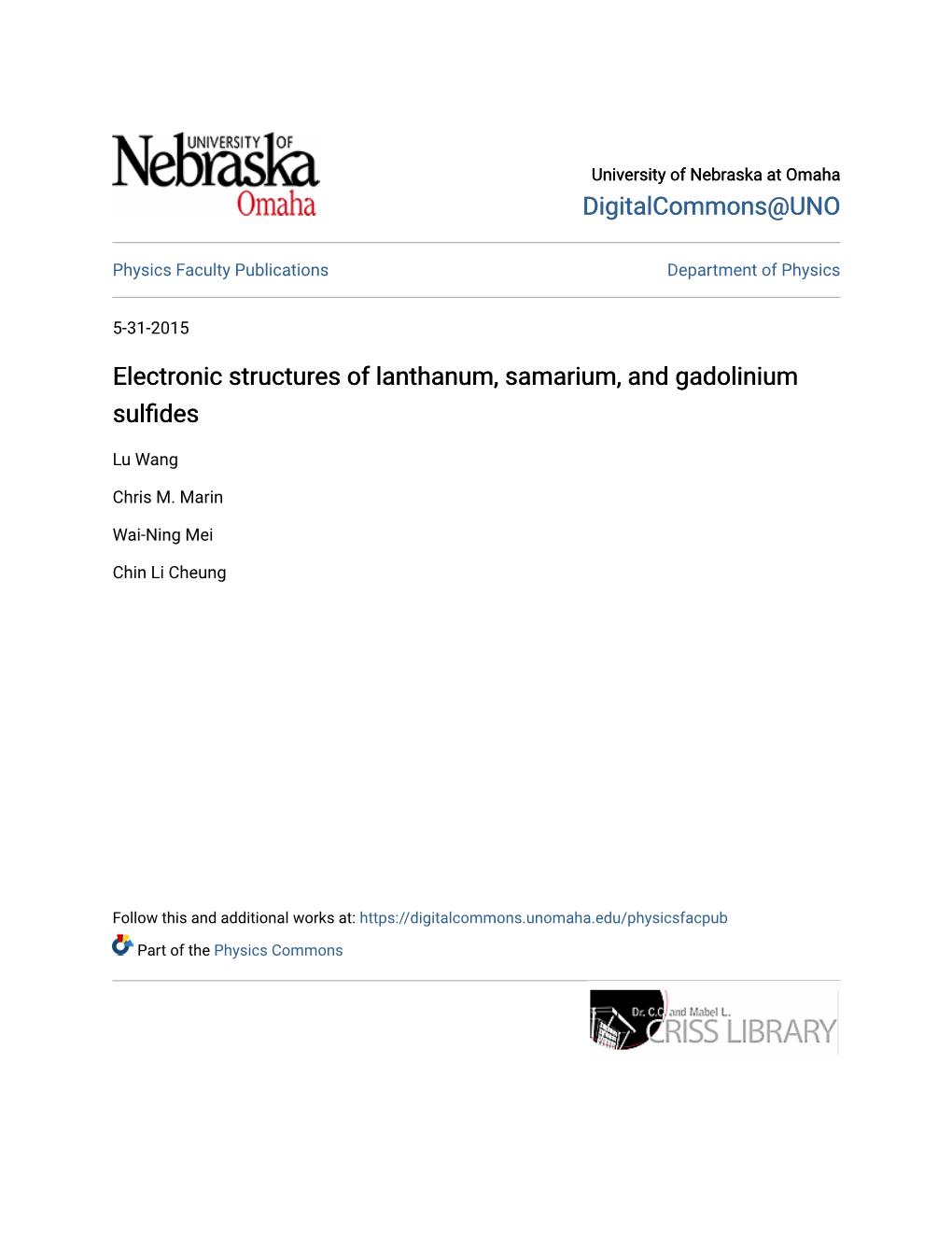 Electronic Structures of Lanthanum, Samarium, and Gadolinium Sulfides