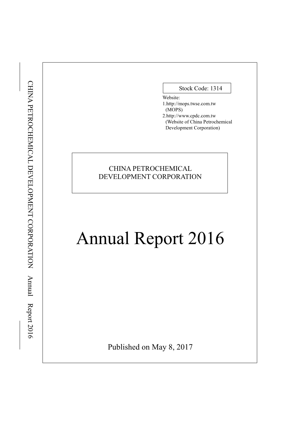 Annual Report 2016 T I O N