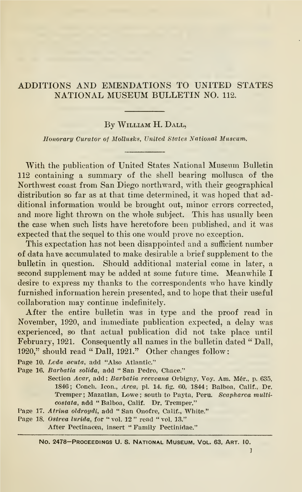 Proceedings of the United States National Museum