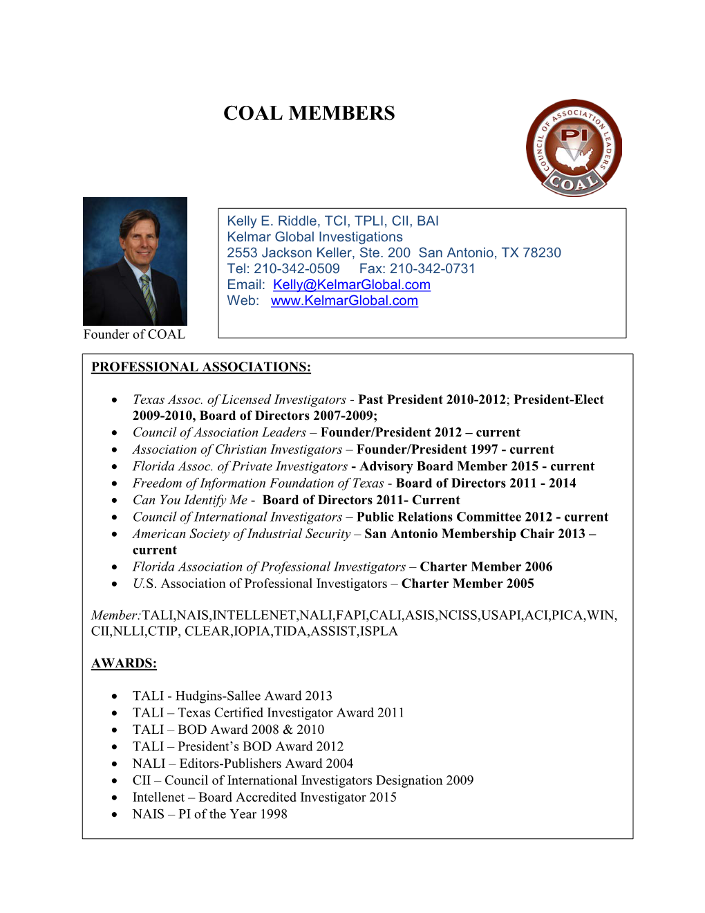 Coal Members