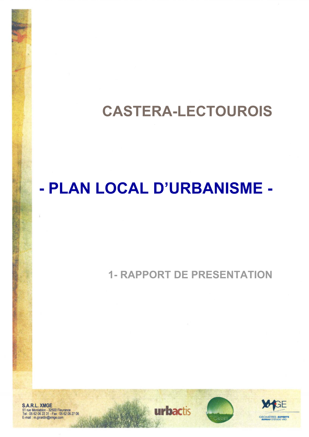 Plan Local D'urbanisme