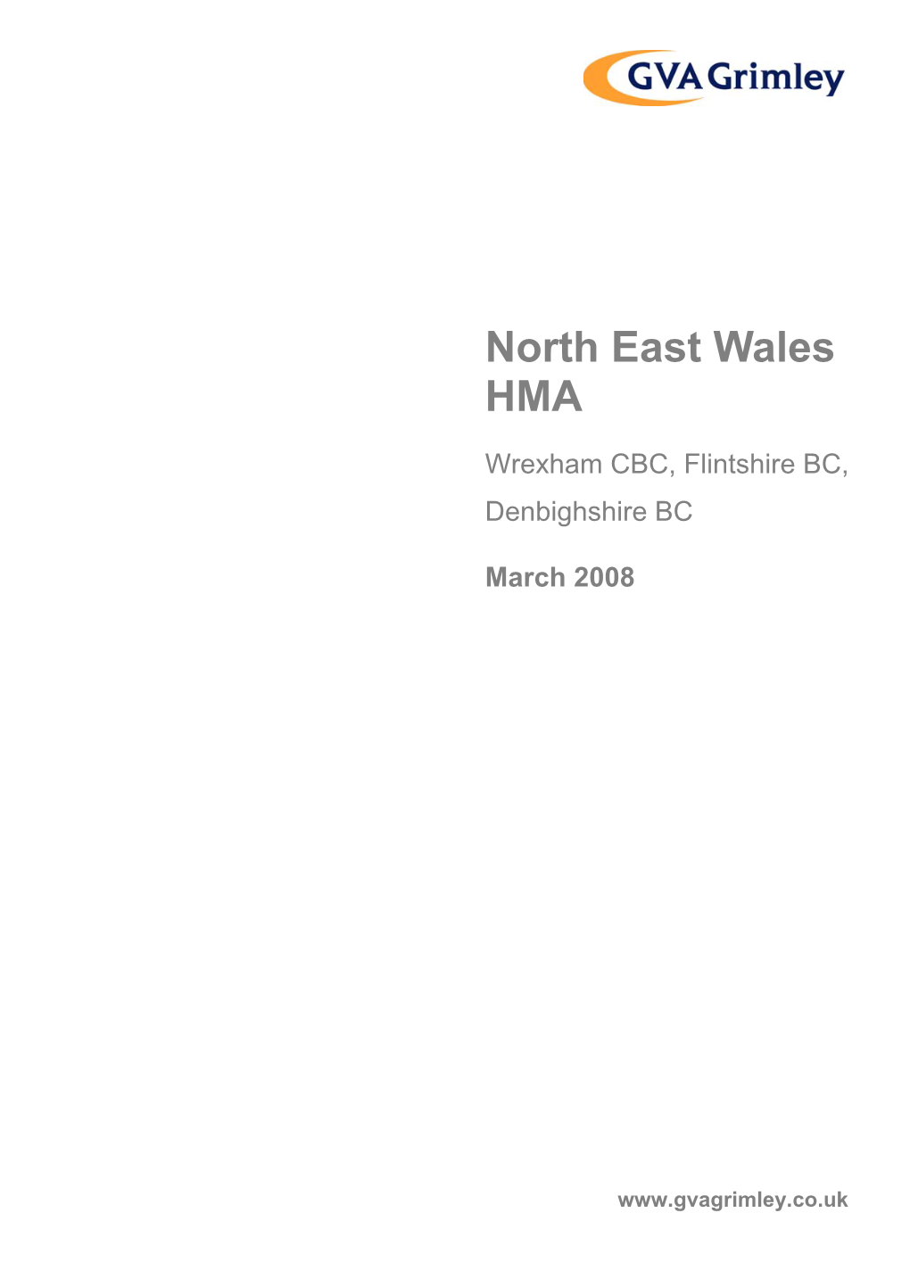 North East Wales Housing Market Assessment