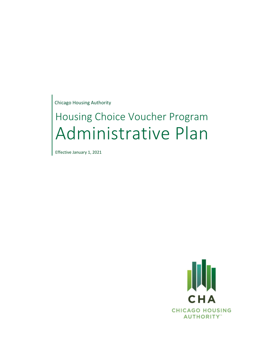 Administrative Plan