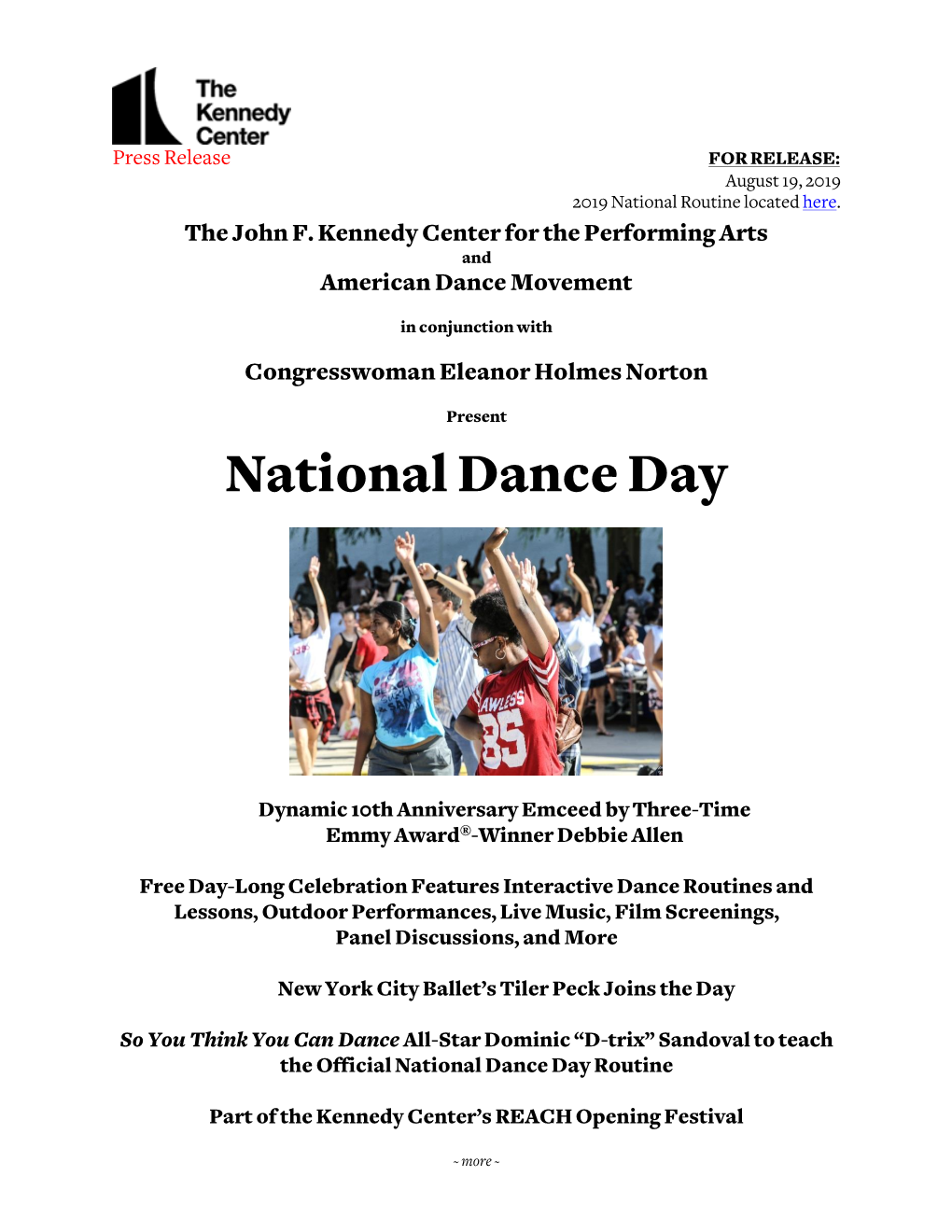 National Dance Day