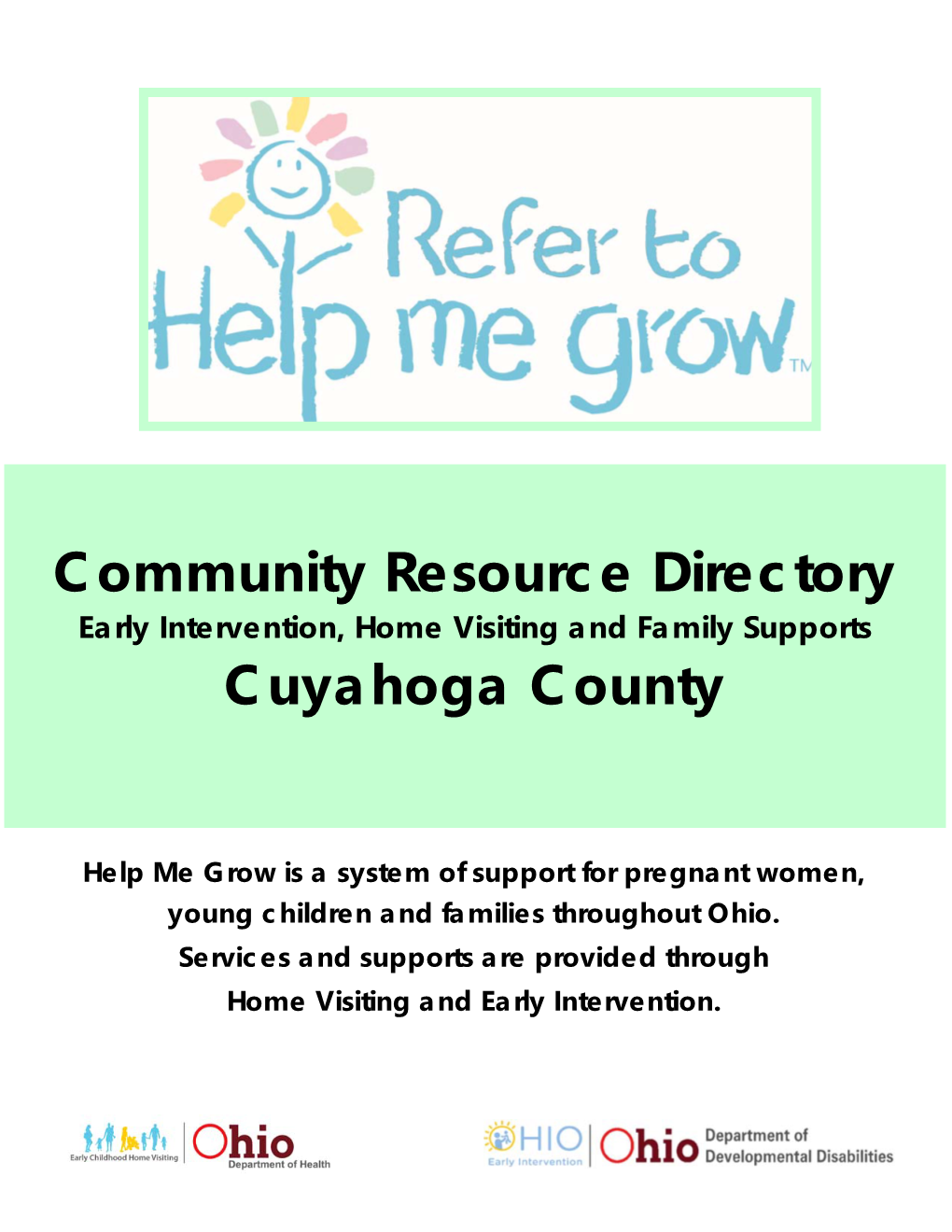 Community Resource Directory Cuyahoga County