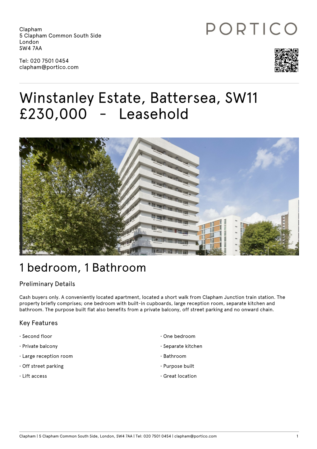 Winstanley Estate, Battersea, SW11 £230000