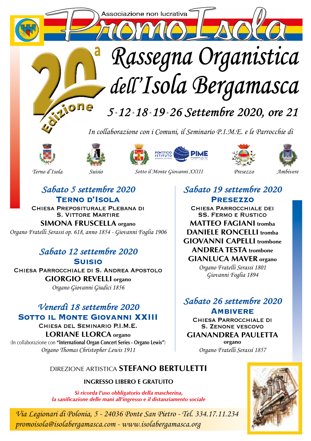 0ª Rassegna Organistica Dell 'Isola Bergamasca