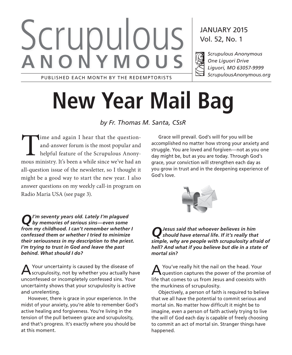 January 2015: New Year Mail