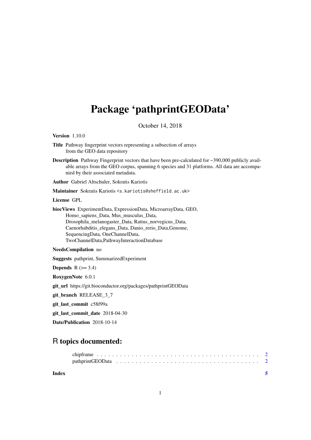Package 'Pathprintgeodata'