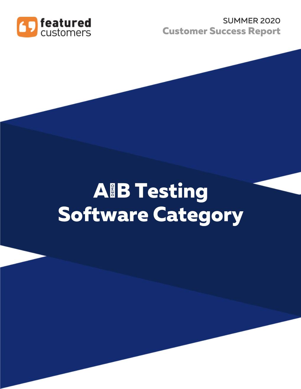 SUMMER 2020 A/B Testing Software Category