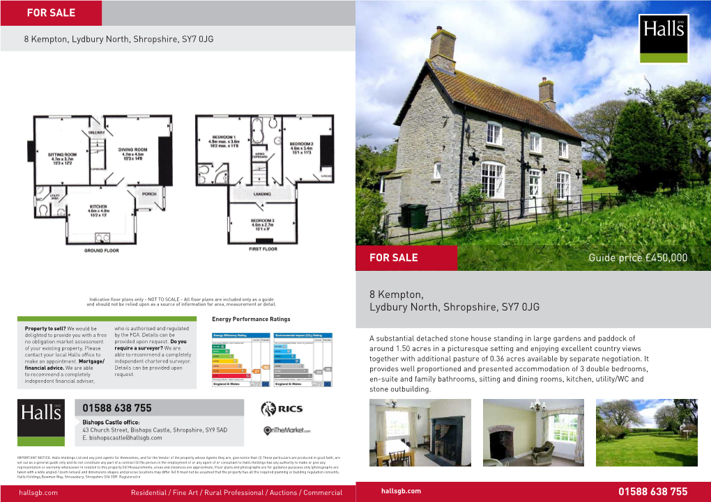 8 Kempton, Lydbury North, Shropshire, SY7 0JG