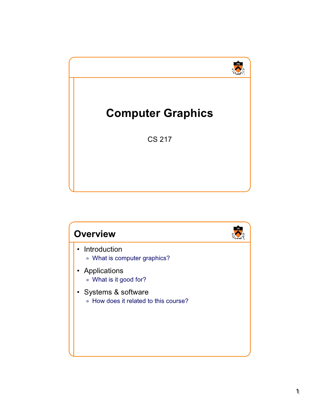 Computer Graphics