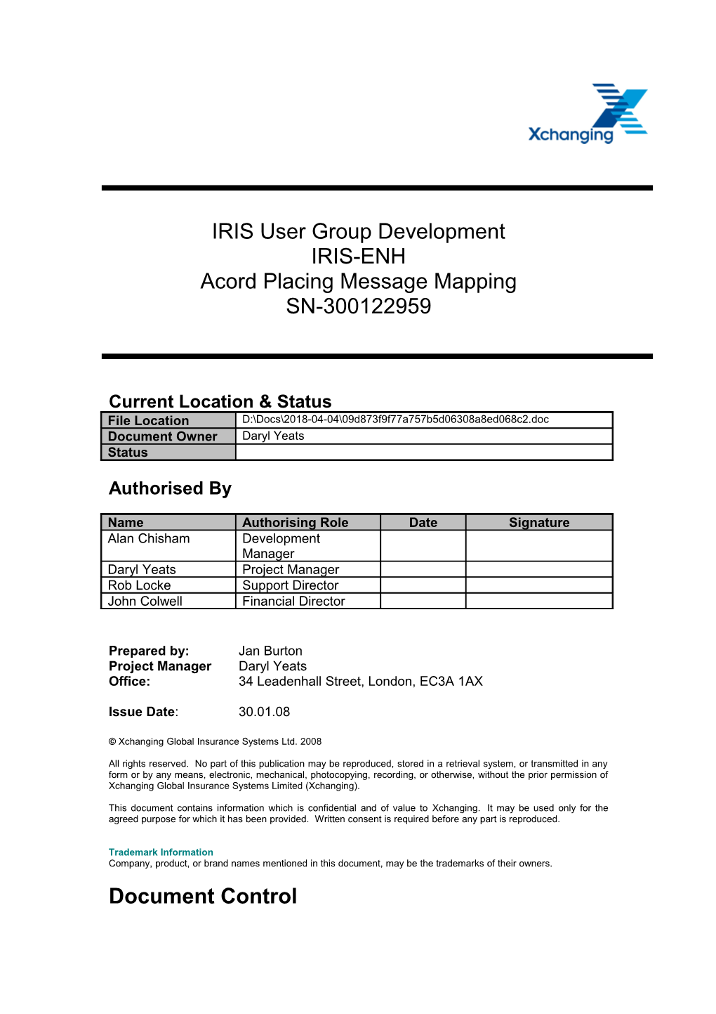 300122959-Acord Placing Message Mapping (Functional Specification)