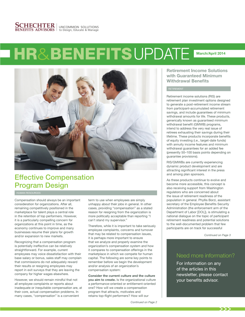 Effective Compensation Program Design