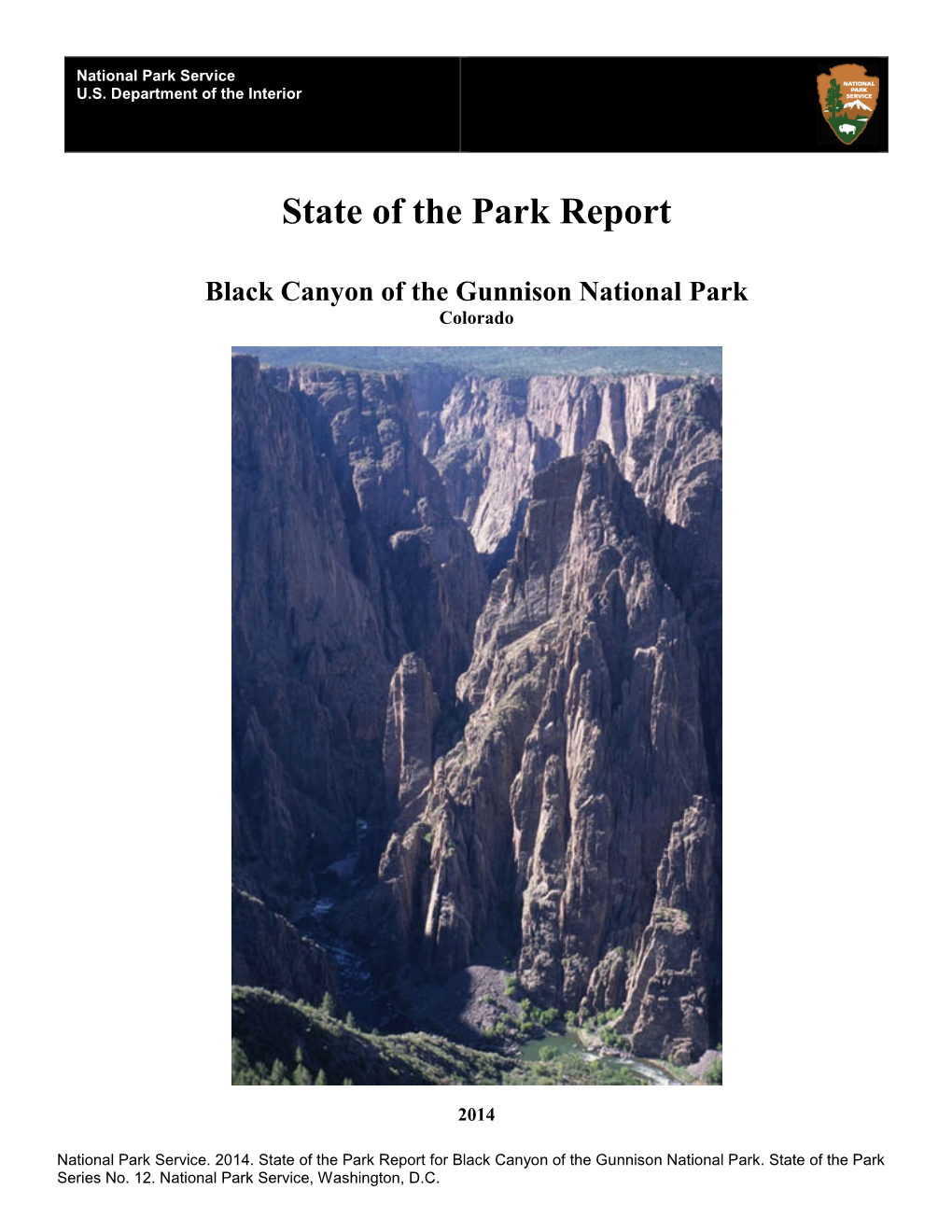 Black Canyon of the Gunnison National Park Colorado