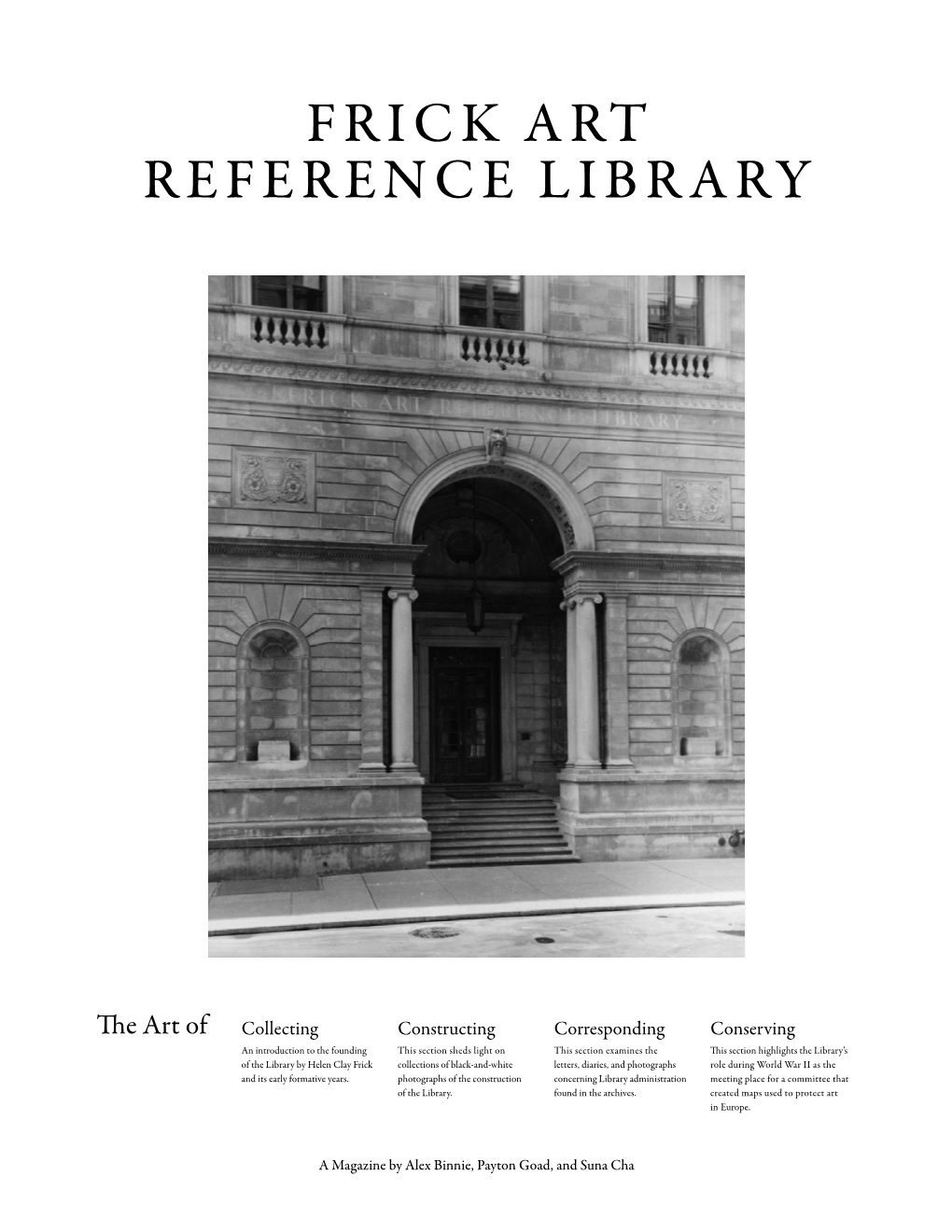 Frick Art Reference Library