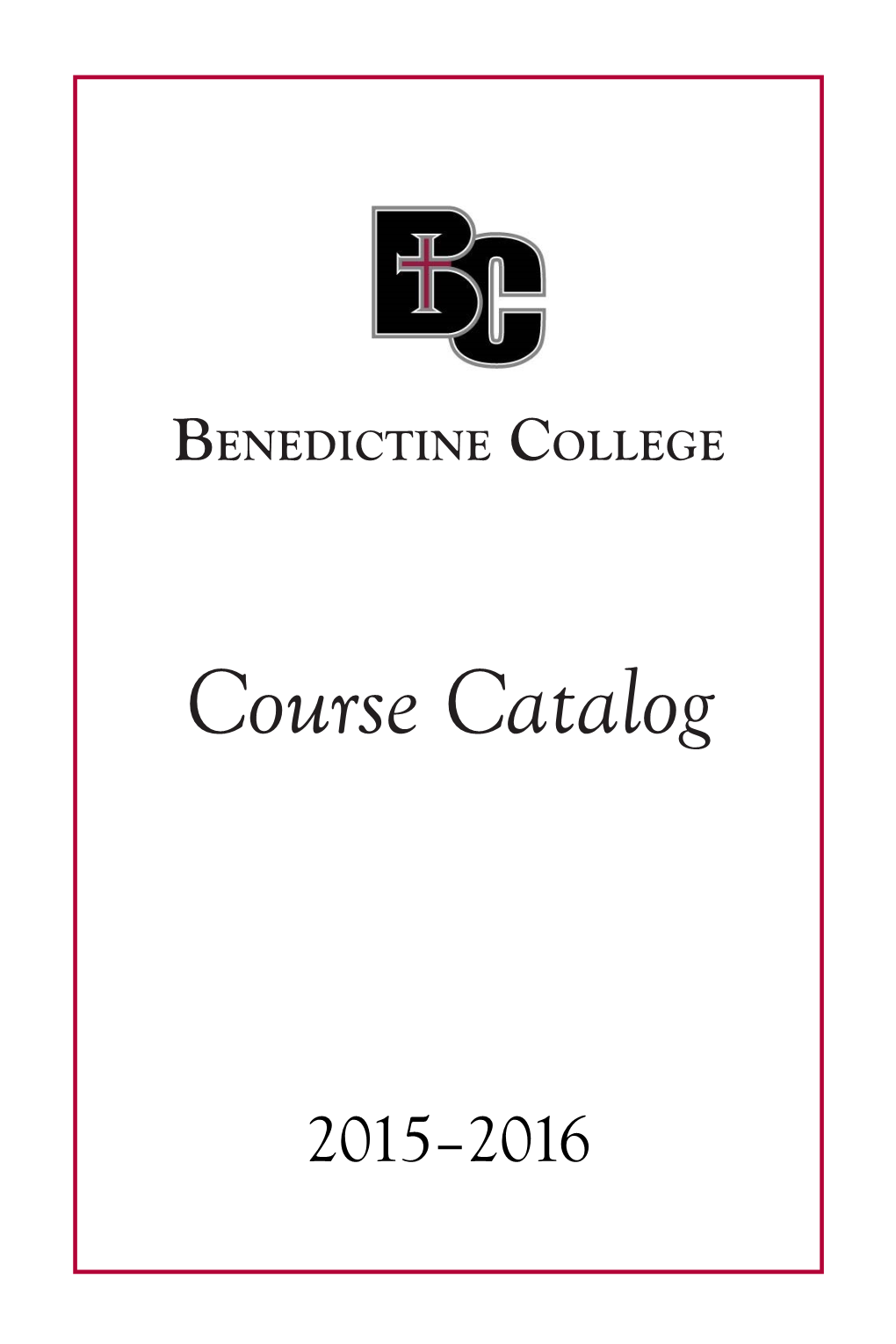 Course Catalog