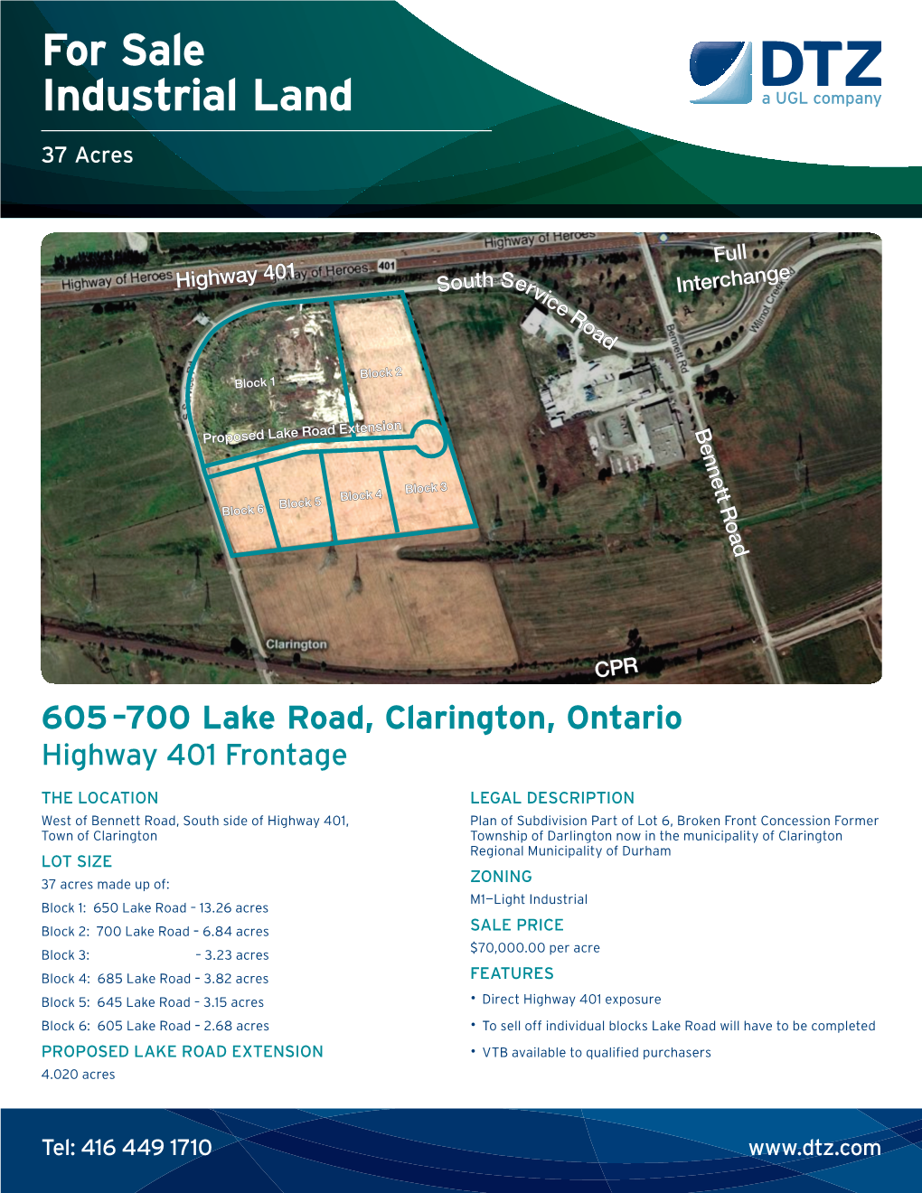 For Sale Industrial Land