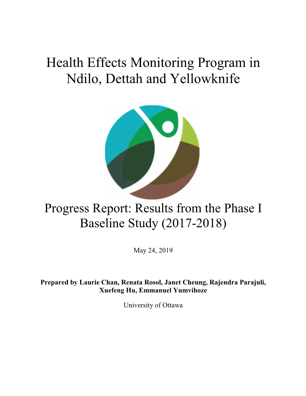 Health Effects Monitoring Program in Ndilo, Dettah and Yellowknife