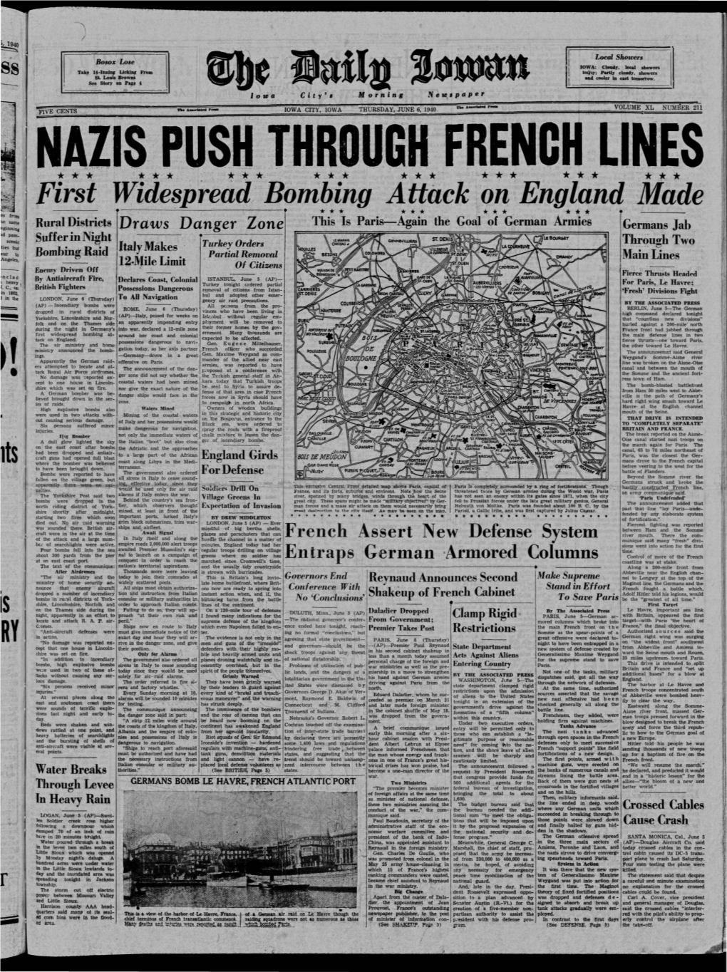 Daily Iowan (Iowa City, Iowa), 1940-06-06