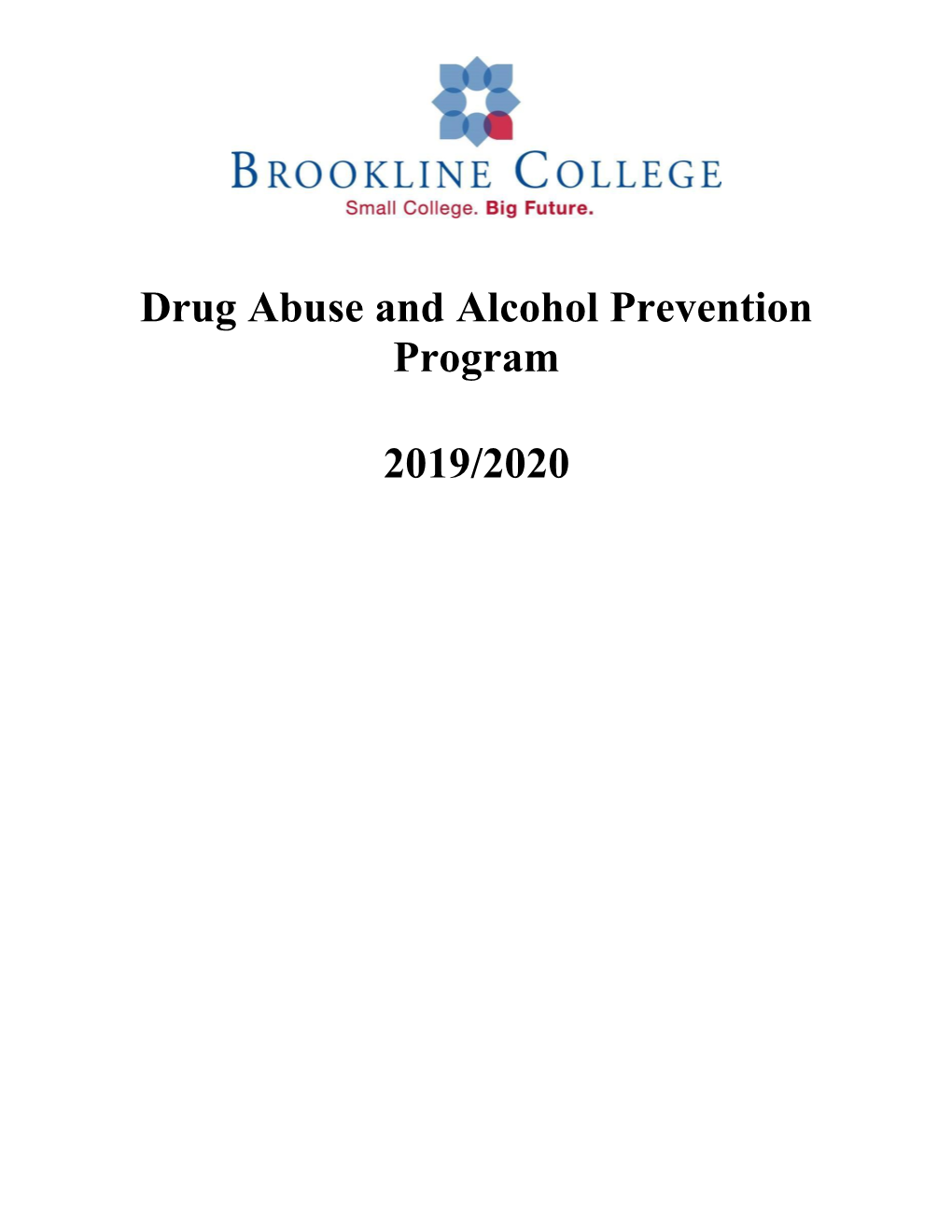 Drug Abuse and Alcohol Prevention Program 2019/2020