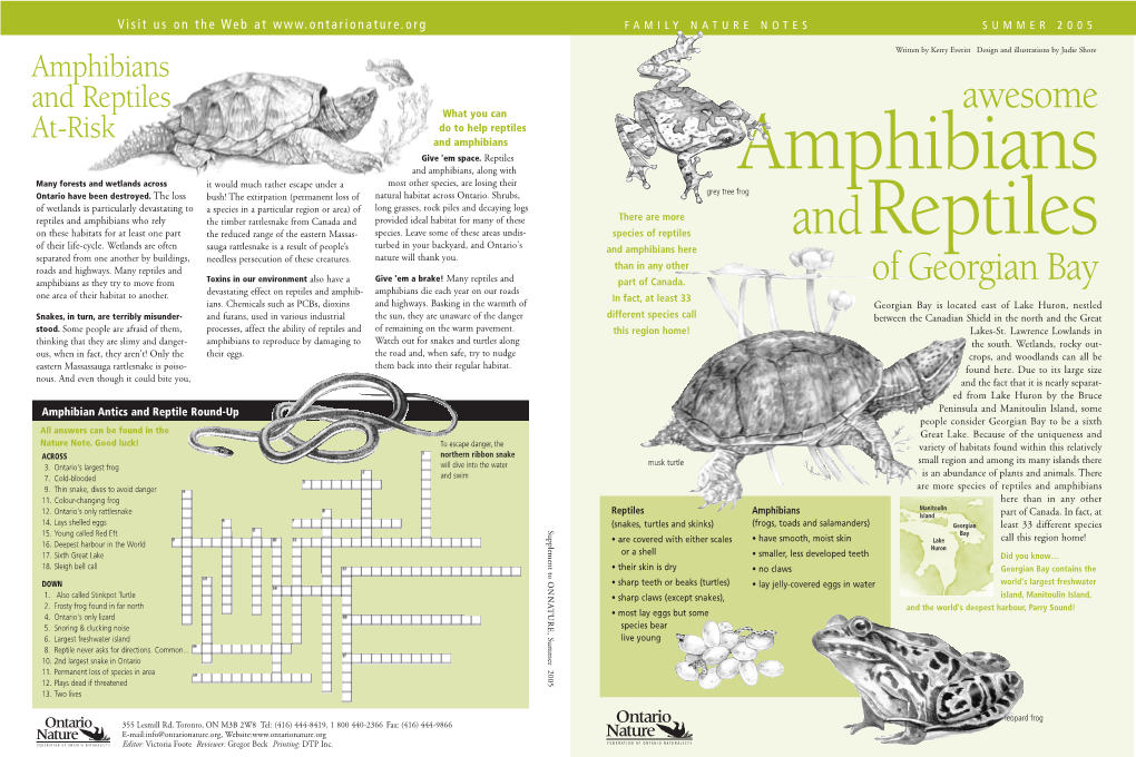 2005-Summer-Amphibians.Pdf