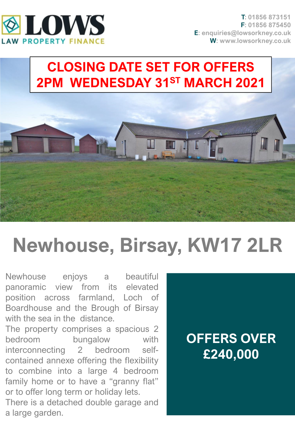Newhouse, Birsay, KW17 2LR