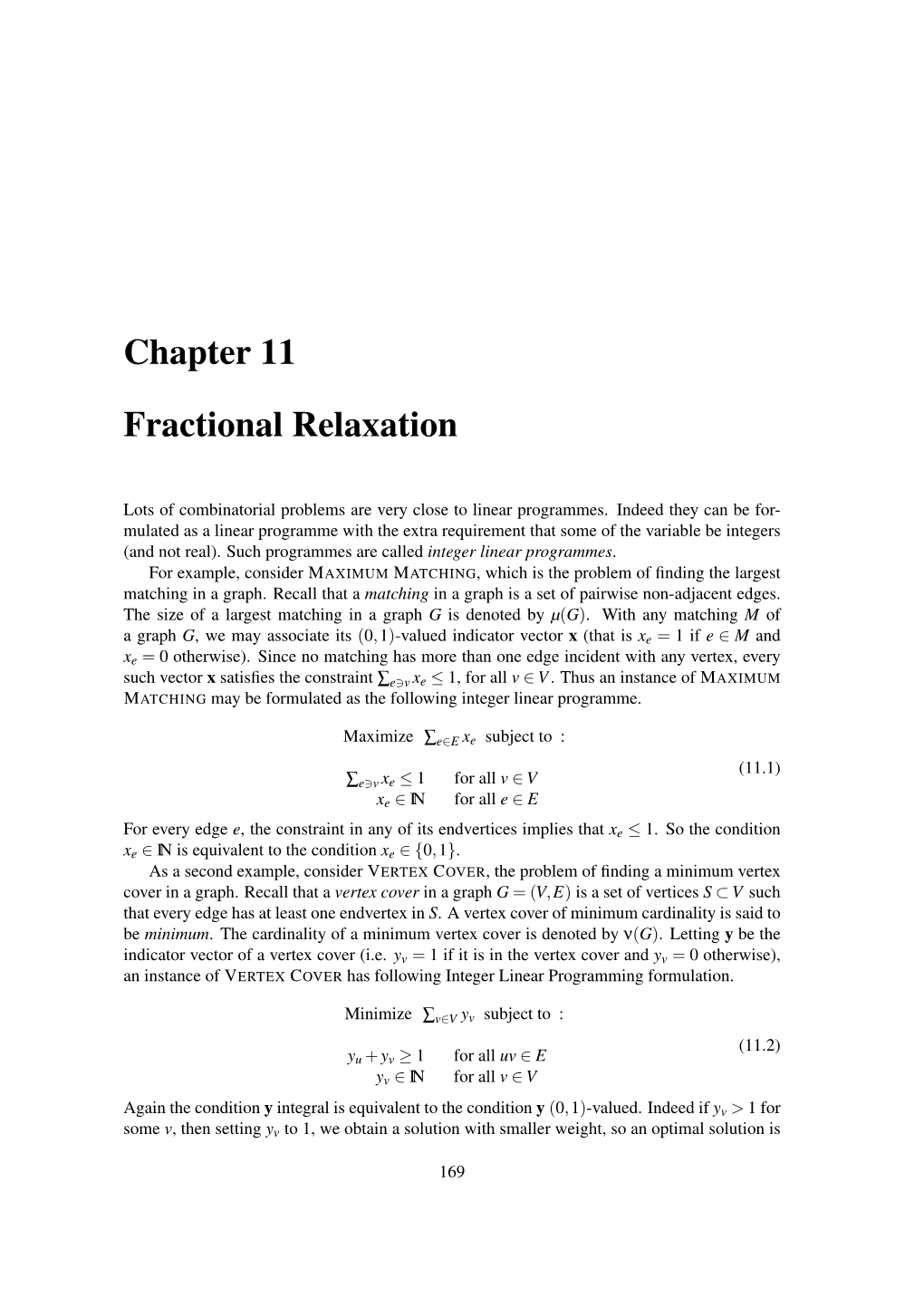 Chapter 11 Fractional Relaxation