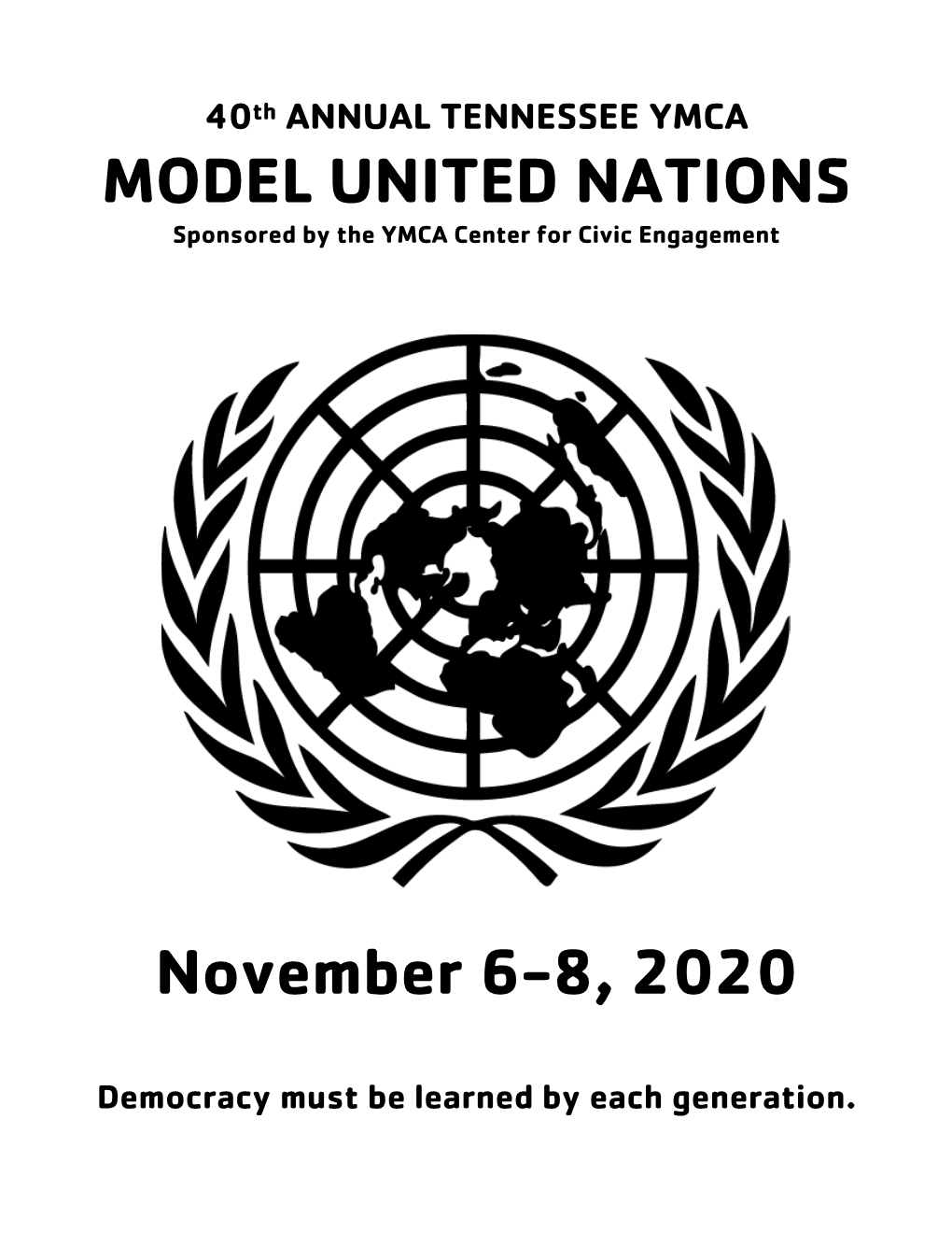 MODEL UNITED NATIONS November 6-8, 2020