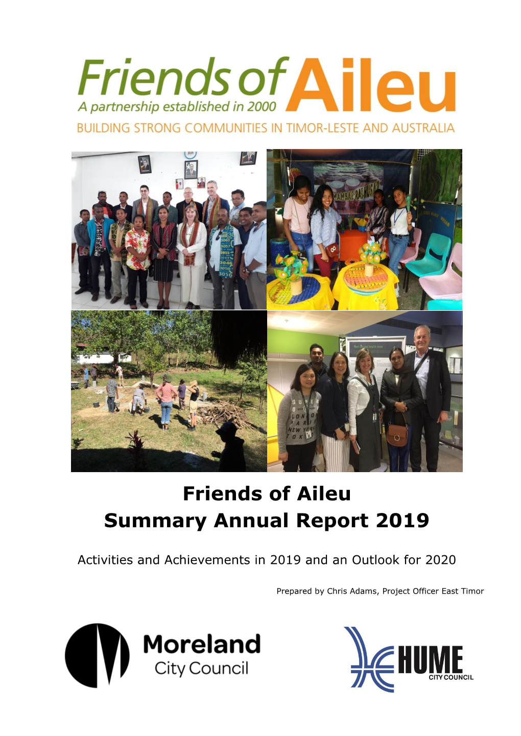 Friends of Aileu Summary Annual Report 2019
