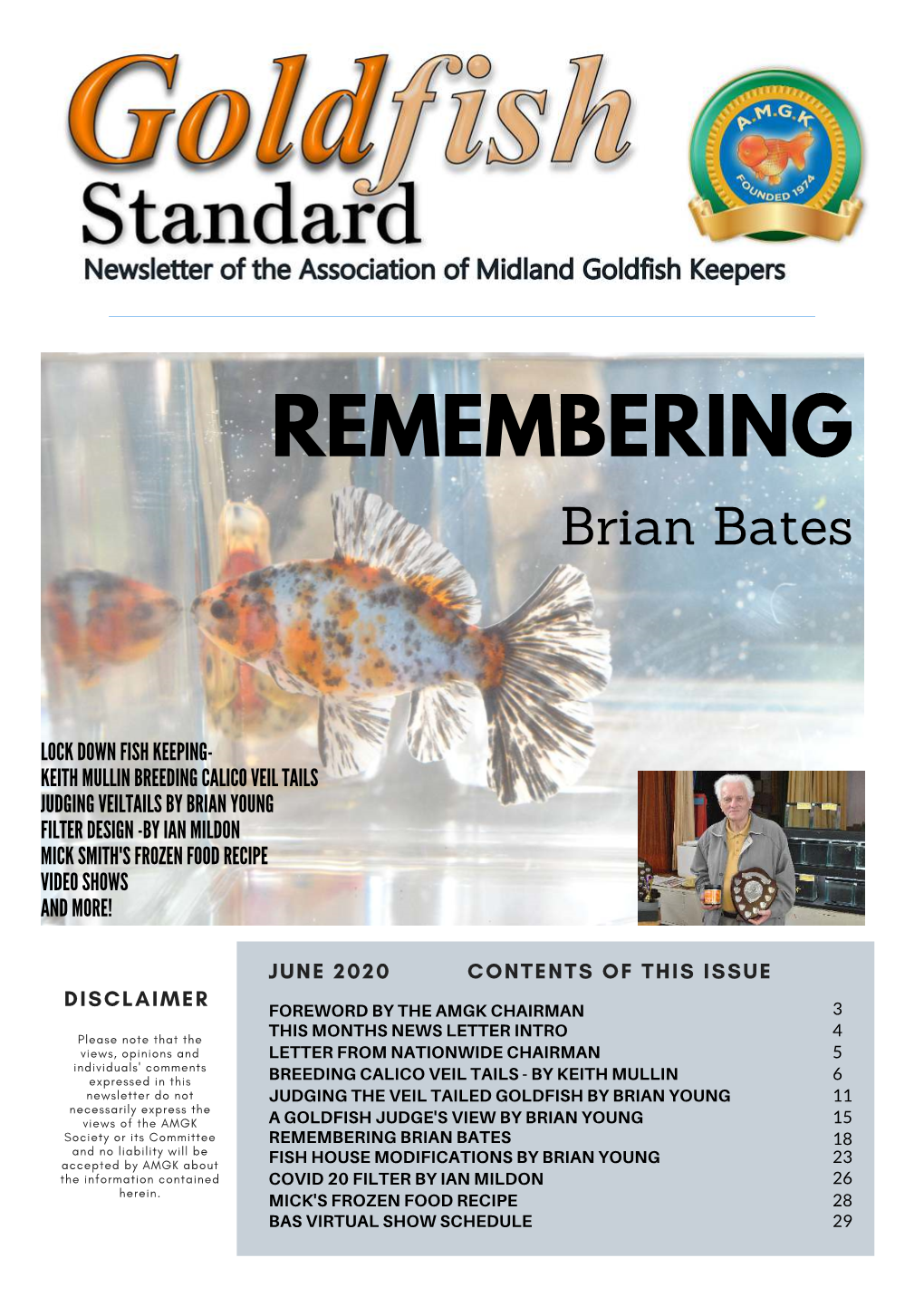 REMEMBERING Brian Bates