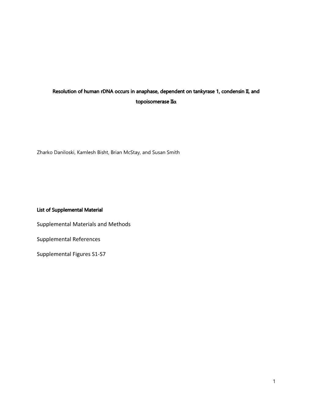 Supplemental Materials and Methods Supplemental References
