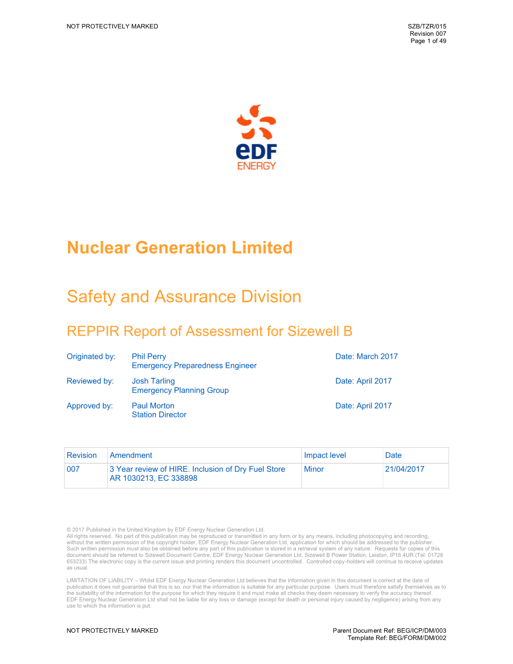 Nuclear Generation Limited