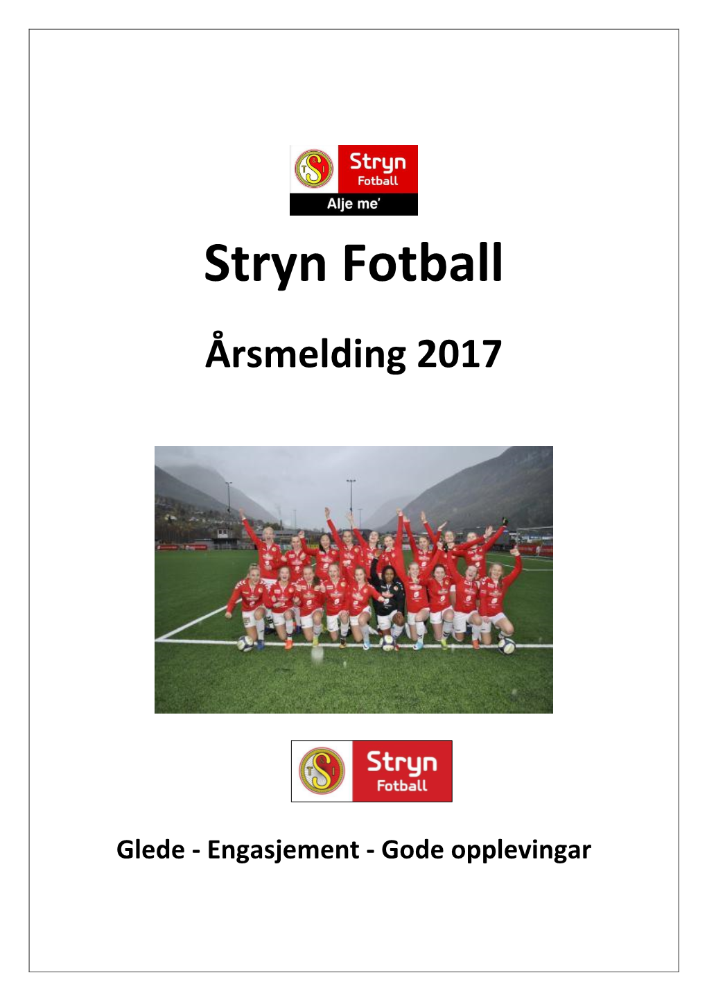 Årsmelding Frå Styret 2010