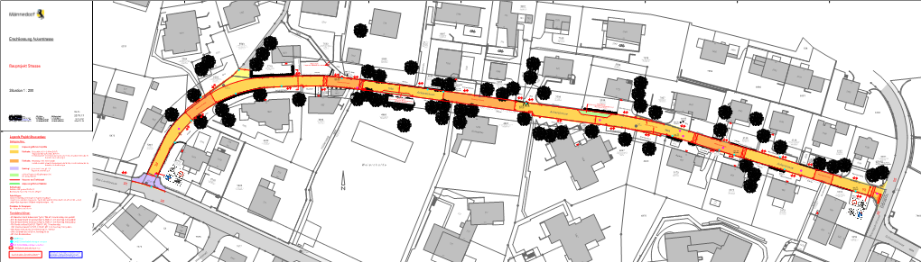 20.19.13 Bauprojekt Situation Strasse