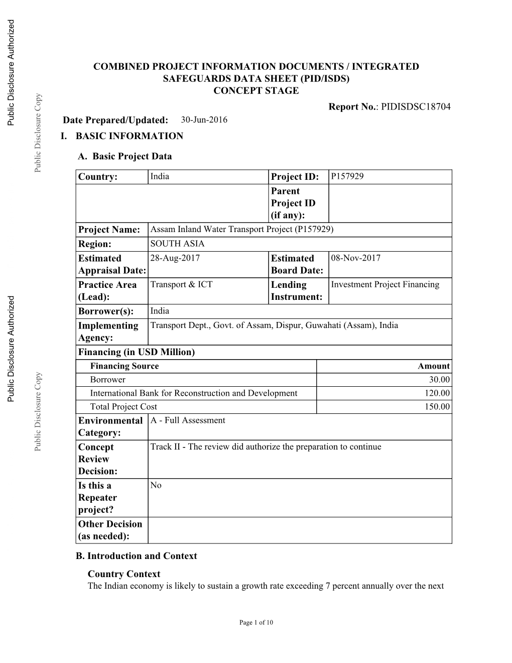 Assam Inland Water Transport P